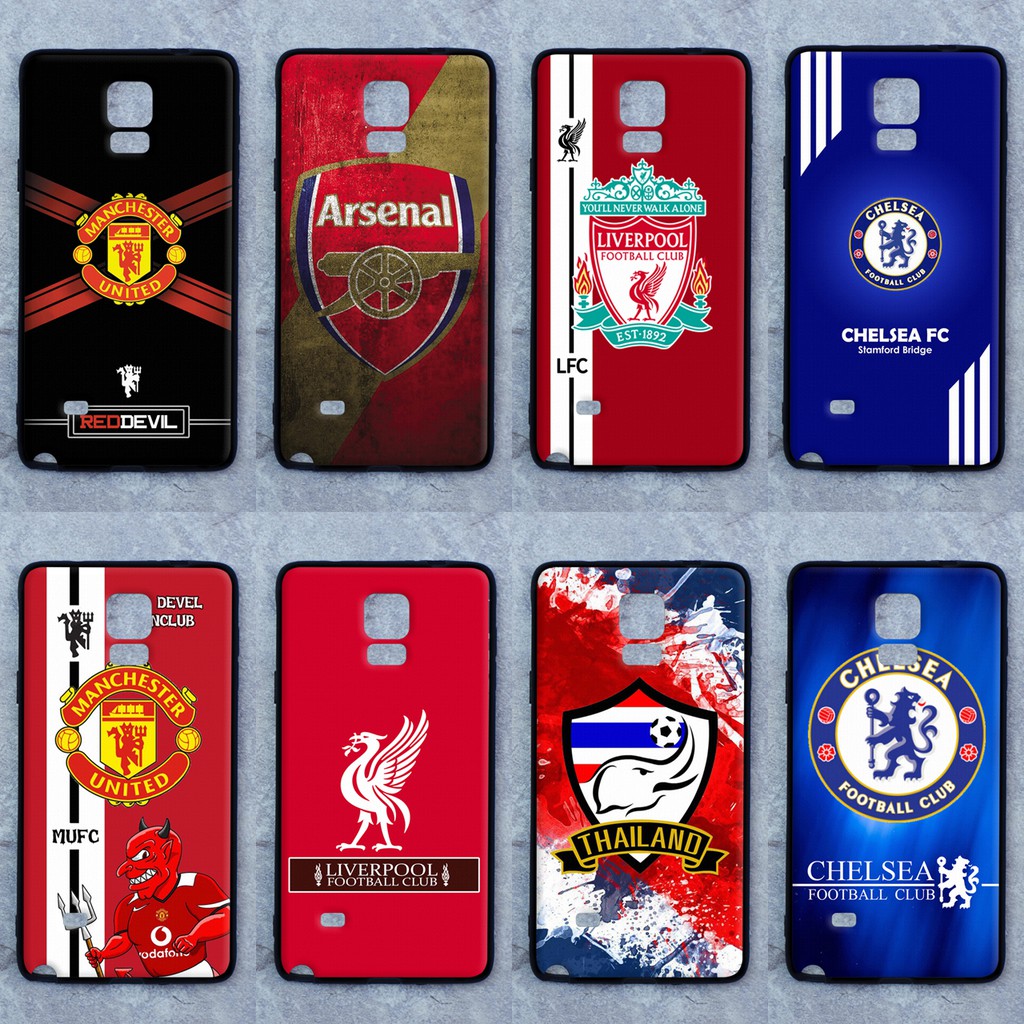 เคส Samsung Note 4 ลายทีมฟุตบอล ขอบนิ่มหลังแข็ง เคสมือถือ เคสโทรศัพท์ Case