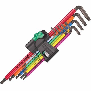 Wera 967/9 TX XL Multicolor 1 L-Key TORX Set