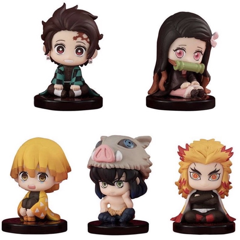 (แท้💯) กาชาปองนั่ง Suwarasetai Kimetsu no Yaiba Gashapon vol.1 2 3