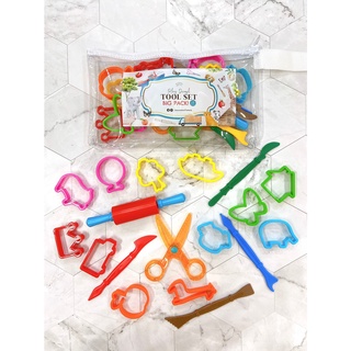 ชุดอุปกรณ์เล่นกับแป้งโด play dough tool set BIG PACK! 18ชิ้น