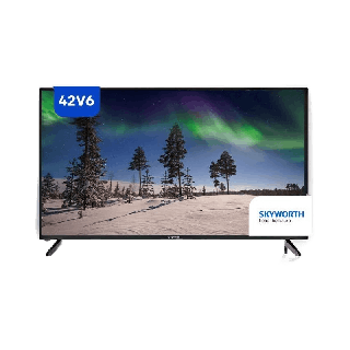 โปรโมชั่น : ใช้โค้ด CCBMALL11 ลด 10% SKYWORTH 42 นิ้ว Android TV รุ่น 42V6 รองรับ NetflixYoutubeGoogle play