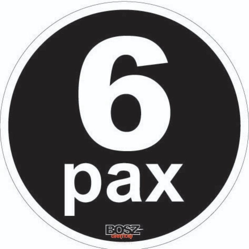 รถ Pax Vinyl "6 pax"
