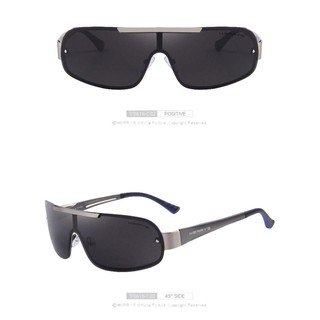 ﻿MERRYSTORE แว่นกันแดด (รุ่น : S8616) Gray frame Black lens