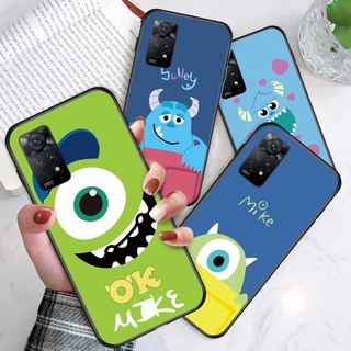 สําหรับ Xiaomi Redmi Note 11 Pro Note 11 Pro 5G Note 11 11sเคสโทรศัพท์มือถือแบบนิ่ม TPU กันกระแทก ลายมอนสเตอร์ สลูเลย์