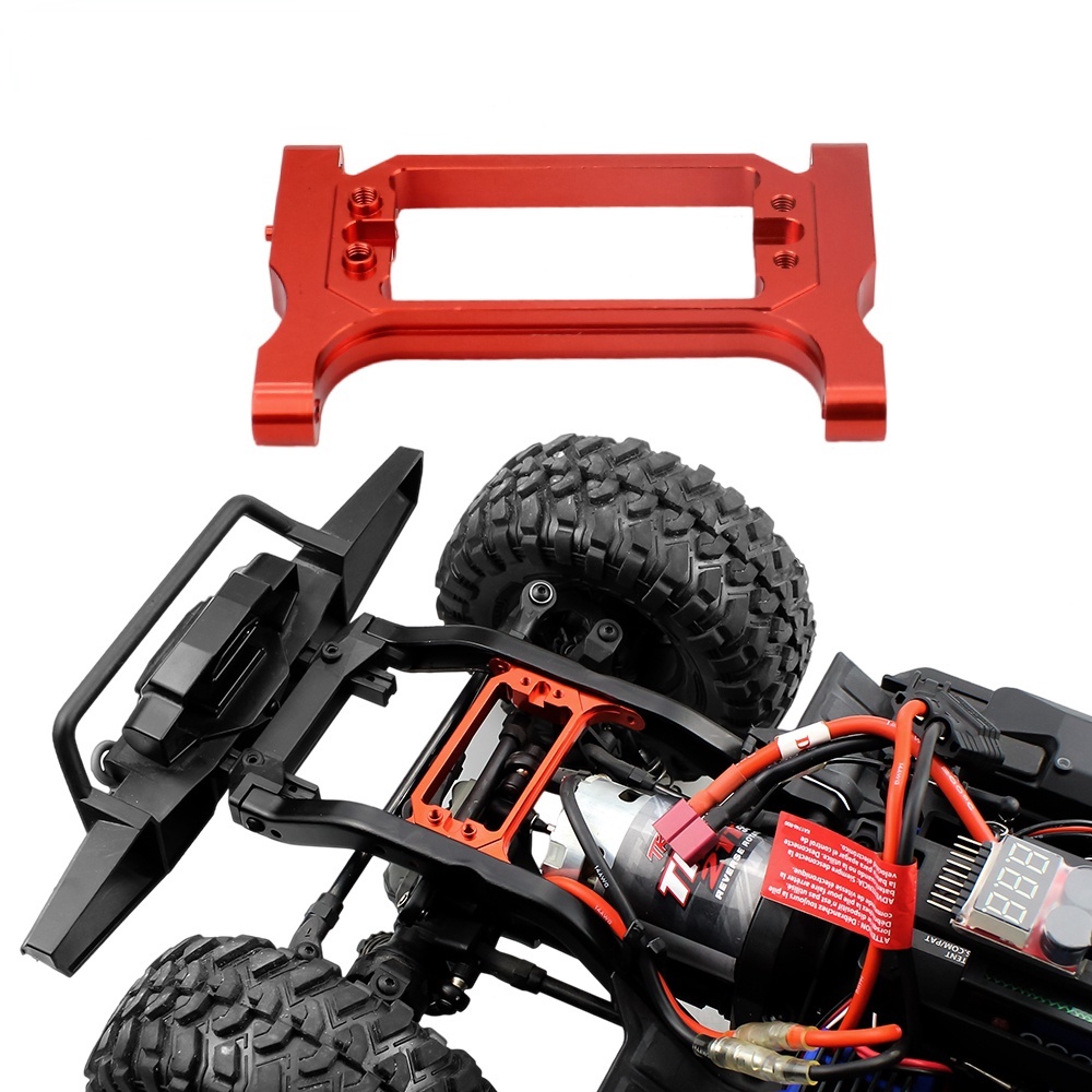 Merepaccor Legering ด้านหน้าแชสซีรั้ง Crossmember Beam สําหรับ 1/10 Rc Auto Traxxas TRX-4 TRX4 Trx 4