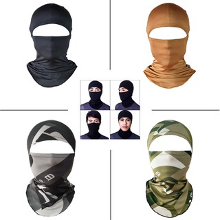 Dr.Jones Tactical Series Eyewide Camo UV Balaclava โม่งเปิดหน้า โม่งคลุมหัว โม่งกันแดด โม่งกันยูวี ผ้าคุมหัว 4 สี