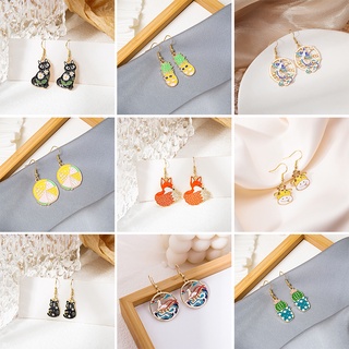 long earrings beach earrings plastic clay earrings dangling cute earrings korean earrings fashion earrings wholesale cartoon retro ladies earrings beautiful earrings animals