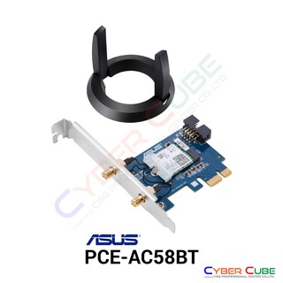 ASUS PCE-AC58BT Dual-band Wireless AC2100 Bluetooth 5.0 PCI-E Adapter การ์ดไวไฟ