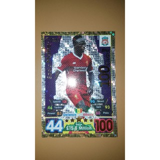 Match Attax 17/18 100 Club Sadio Mane