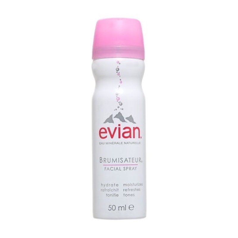 Evian สเปรย์น้ำแร่ธรรมชาติ ขนาด 50ml.