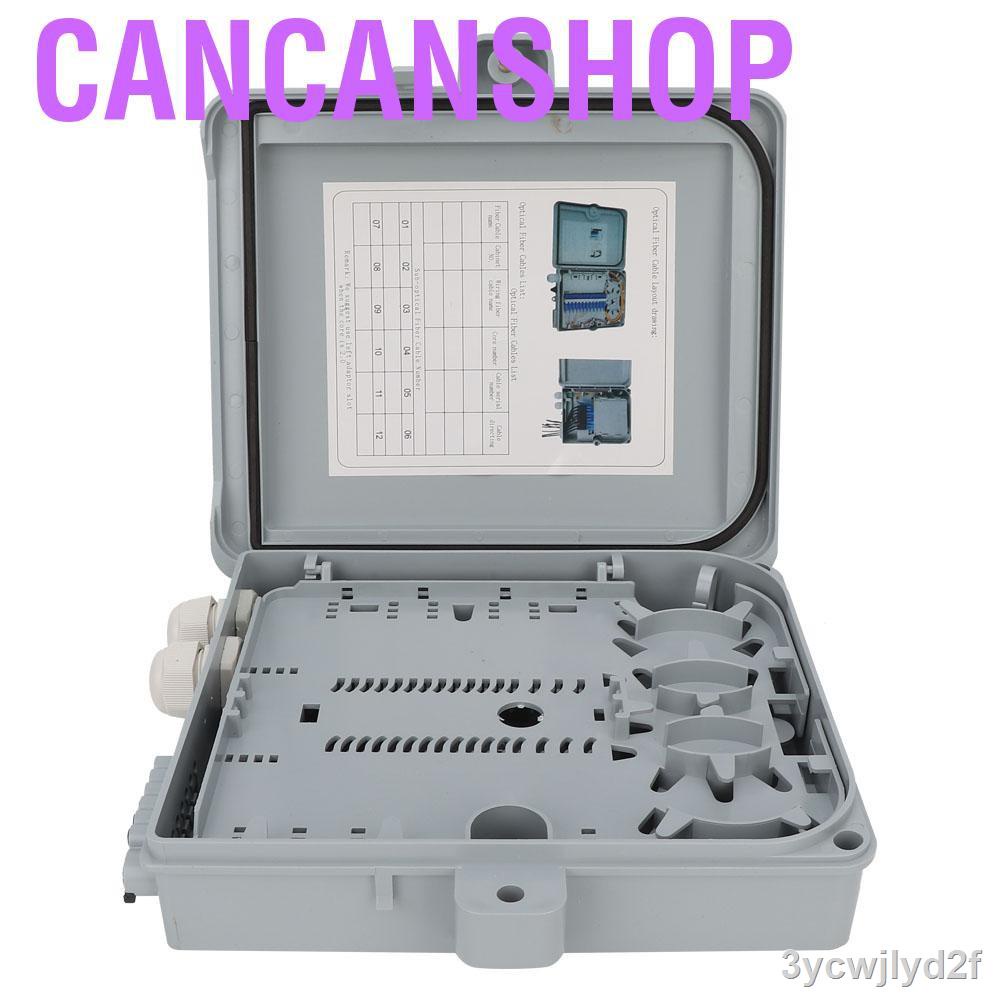 Cancanshop Fiber Optical Terminal Box IP65 12 Core FTTH Optic ...