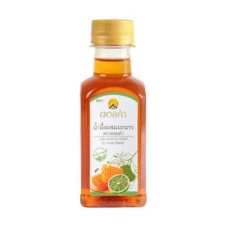 น้ำผึ้งผสมมะนาว / น้ำผึ้งผสมขิง ตราดอยคำ Lime scented honey / ginger scented honey 230g