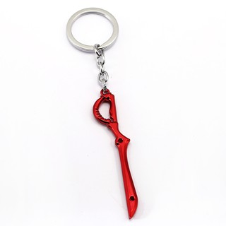 Double cut girl cut girl K KILL la KILL tangled too knife cut key ring pendant