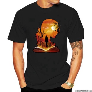 เสื้อยืดผ้าฝ้ายพิมพ์ลายแฟชั่น ลดกระหน่ํา เสื้อยืดแขนสั้น พิมพ์ลายเกม Katniss Silhouette Sunset AAkhko59AIjllp69 แฟชั่นฤด