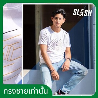 🔥ลดล้างสต็อก​ MIAMI BAY® เสื้อยืด รุ่น SLASH (ทรงชาย)