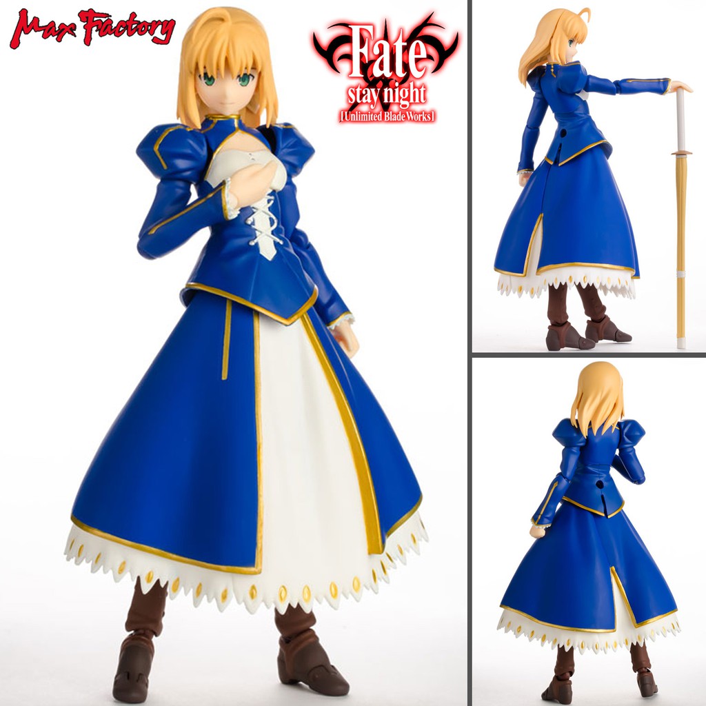 Figma งานแท้ ฟิกม่า Max Factory Fate Stay Night Grand Order เฟท สเตย์ไนต์ แกรนด์ออเดอร์ Saber Altria