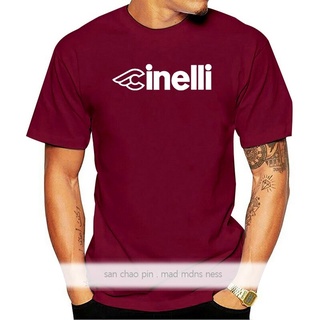 [COD]เสื้อยืด ผ้าฝ้าย ลายกลไก Cinelli สไตล์วินเทจ สําหรับปั่นจักรยาน