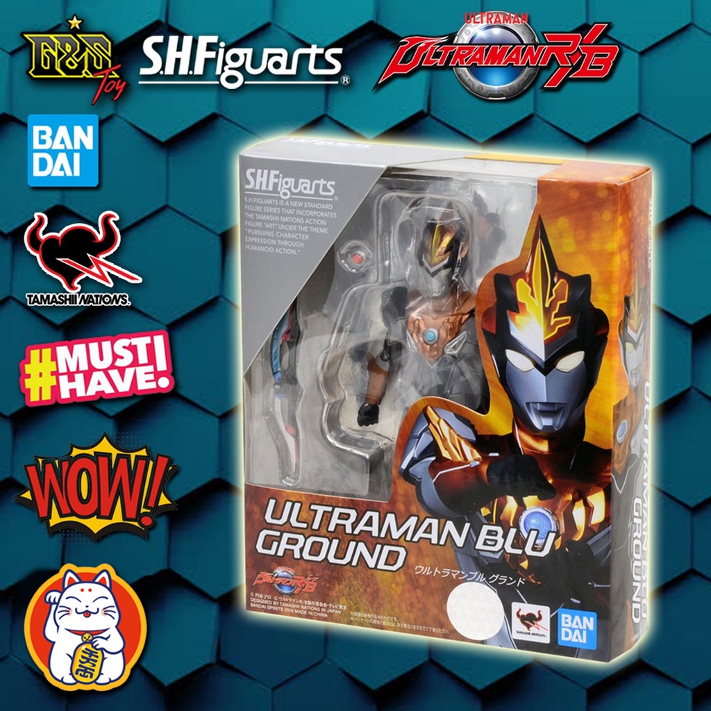 S.H.Figuarts : Ultraman Blu Ground จากภาค Ultraman R/B | Shopee Thailand