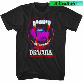 เสื้อยืด พิมพ์ลาย Dracula Principe De Las Tiniebas สําหรับผู้ชาย