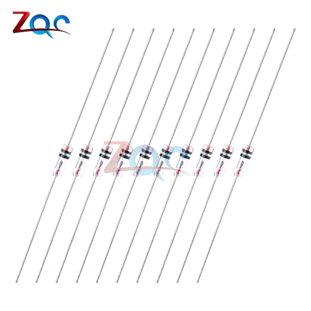 10 ชิ้น GERMANIUM DIEDE 1N34A DO-35 1N34 IN34A บอร์ด