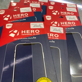 กระจกกันรอย แบบใส ยี่ห้อ hero กันจอเป็นรอย กันการกระแทก กันจอแตก