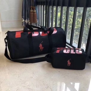 กระเป๋า แบรนด์ Polo Gift Bag ของแท้ คุณภาพดี  ใช้งานง่ายๆ น้ำหนักเบาเที่ยวสบาย  For set (ใบใหญ่+ใบเล็ก) ขนาด50*24cmค่ะ