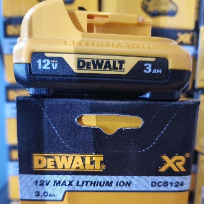 DEWALT แบตเตอรี่รุ่น DCB124,DCB125,DCB126G,DCB127 แบต 12 โวลต์ , 10.8 โวลต์ มีตัวเลือก