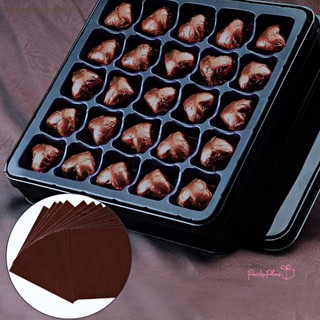 ฟอยล์ห่อช็อคโกแลต แผ่นอลูมิเนียมฟอยล์ สีน้ำตาลเข้มเงา DIY Ch…