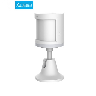 Aqara เซนเซอร์ตรวจจับการเคลื่อนไหวร่างกายมนุษย์ ไร้สาย ZigBee พร้อมเซนเซอร์ไฟ สามารถทํางานร่วมกับ APP mi home aqara home