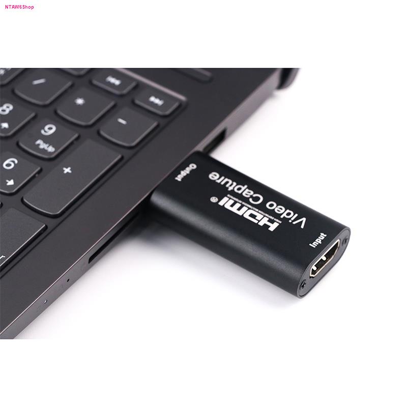 【ส่งไวจากไทย】แบบพกพา MINI Video Capture Card USB 2.0 1080P HDMI Grabber บันทึกกล่อง FR PS4 เกม DVD Game/Video Live
