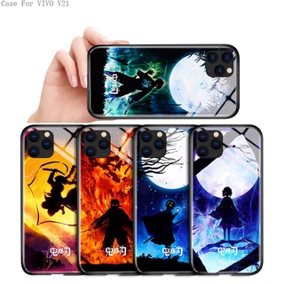 VIVO V23 V23E V21 V21E V20 Pro SE 2021 5G เคสวีโว่ สำหรับ Case Anime Devils Blade เคส เคสโทรศัพท์ เคสมือถือ