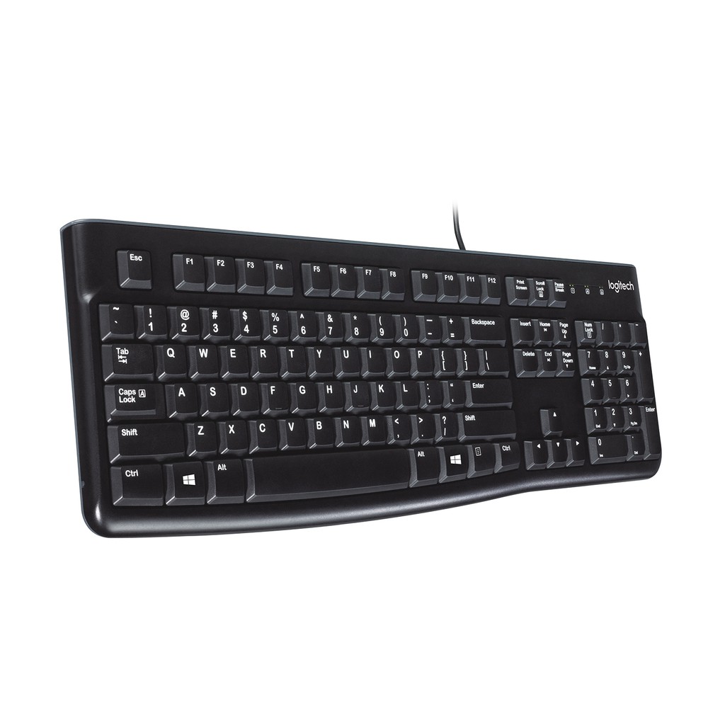 Logitech K120 K 120 คีย์บอร์ด USB การรับประกัน Logitech อินโดนีเซียอย่างเป็นทางการ
