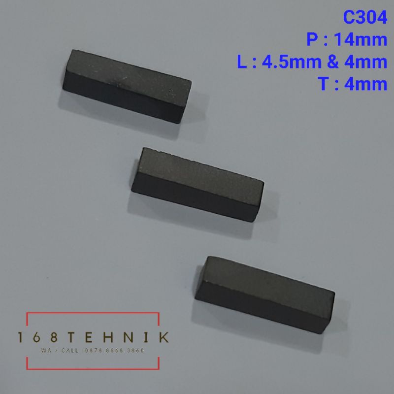 MATA Widia YG6 C304 ECER Bit / Widia Tungsten YG-6 C304 Chisel / Widia C304 / ดอกคาร์ไบด์ / Widia Tu