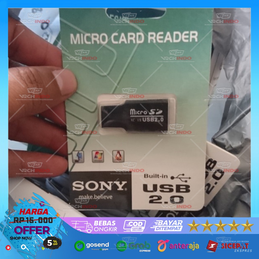 เครื่องอ่านการ์ด Micro SD USB