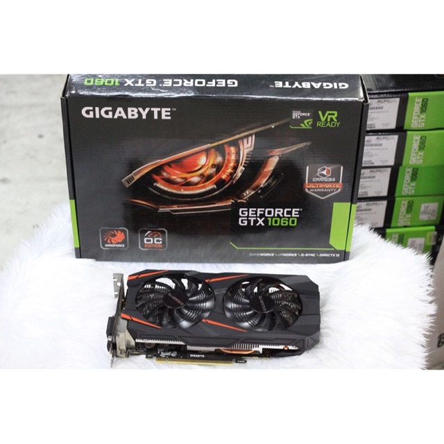 Gtx 1060 3gb oc gigabyte 2พัดลม