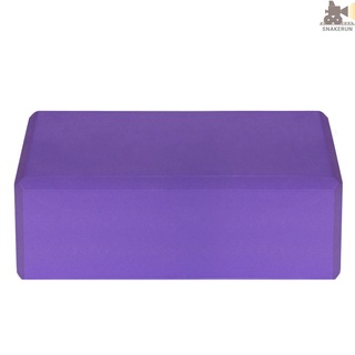 Snakerun 1PCS / 2PCS EVA Yoga Blocks Latex-free Non-slip Surface for Yoga Pilates Meditation