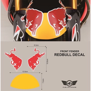 สติกเกอร์ตัดบังโคลนหน้า Redbull CBR 150 250 KTM