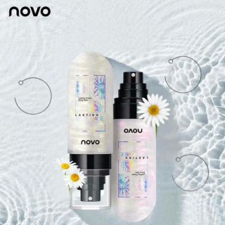 สเปรย์น้ำแร่ ผสมชิมเมอร์ Novo Lasting Chamomile 
NOVO5344