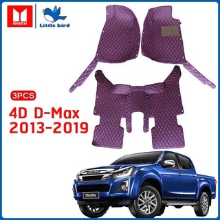 รับประกัน 1ปี พรมปูพื้นรถยนต์ 3 ชิ้น สำหรับ lsuzu D-MAX 2Dr 4Dr พรมปูพื้นในรถ อุปกรณ์ภายในรถ โรงงานผลิตของไทย