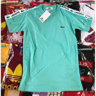 เสื้อยืดผ้าคอตตอน อก 32-36 ปัก lacoste