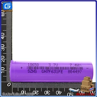 โมดูลถ่านชาร์จ lithium battery แบตเตอรี่ลิเธียม 18650 3.7V 2000ma ถ่านใหม่ความจุเต็ม