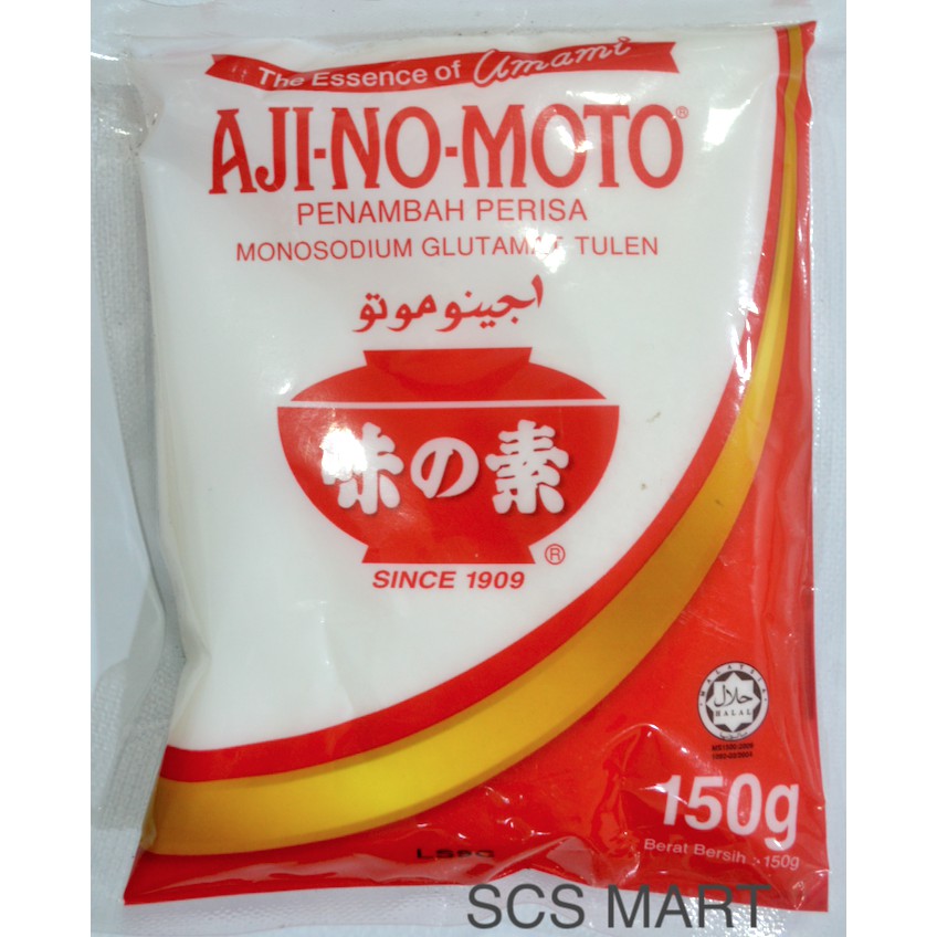 AJI-NO-MOTO 150g Penambah Perisa Monosodium Glutamat Tulen