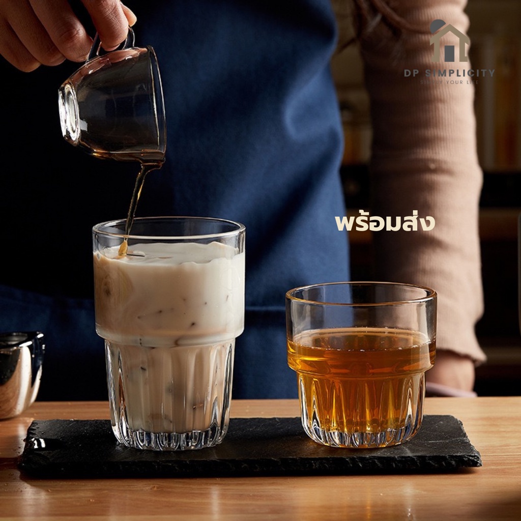 แก้วกาแฟใส  สไตล์เกาหลี   dirty coffee ราคา ถูกที่สุด ดีลบีเคเค แกลเลอรีภาพที่ 2