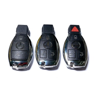 กุญแจรถเบ็นซ์ Benz แบบ Keyless ตรงรุ่น ย้ายวงจรและดอกกุญแจเดิมใช้ได้