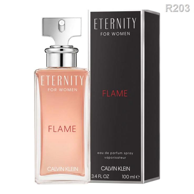♕✽✉Calvin Klein น้ำหอมสำหรับคุณผู้หญิง Eternity Flame For Women Eau De Parfum ขนาด 100 มล.