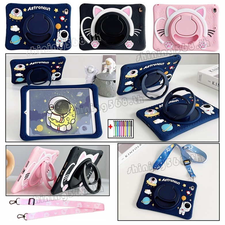 For Samsung Galaxy Tab A 8.0 SM-T290 T295 T297 10.1 inch T510 T515 Kids Soft Silicone Case 360 Degre