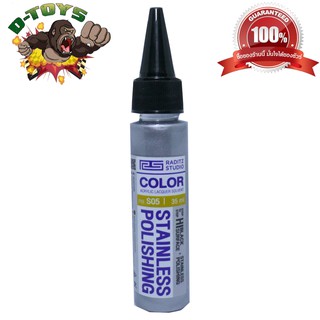 สีโมเดล กันดั้ม Stainless Polishing ขนาด 35 ml สำหรับ Airbrush