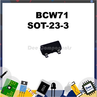 BCW71 Bipolar Transistors  SOT-23-3  5 - 50 V -55°C ~ 150°C BCW71 onsemi / Fairchild 7-1-15