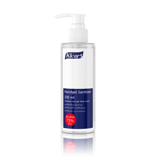 Klear5 Handgel Sanitizer เจลล้างมือ ขวดปั้ม 230ml.