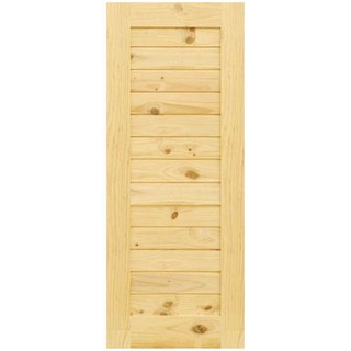 Interior door D2D ECO PINE-001 80X200CM NT NZ PINE-WD DOOR Door frame Door window ประตูภายใน ประตูไม้สนนิวซีแลนด์ D2D EC